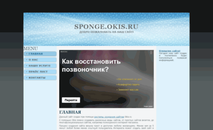 sponge.okis.ru