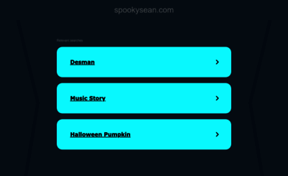 spookysean.com