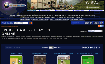 sports-games.flasharcade.com