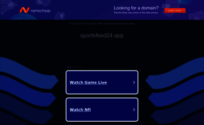 Sportsfeed24.app website. Sportsfeed24.app - This website is for sale