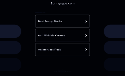 springsgov.com