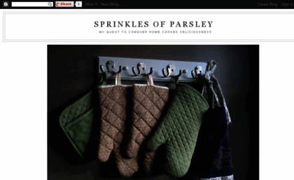 sprinklesofparsley.com