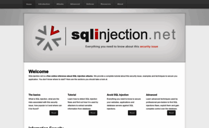 sqlinjection.net