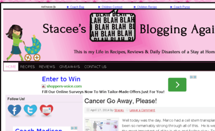 staceesblahblahbloggingagain.com