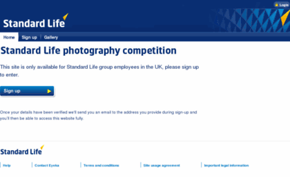 standardlifephotographycompetition.com