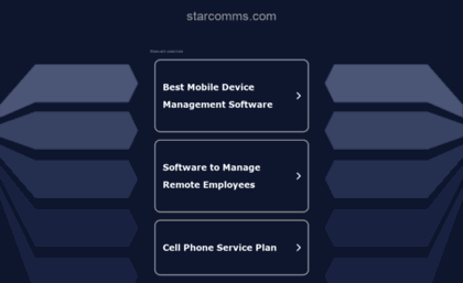 starcomms.com