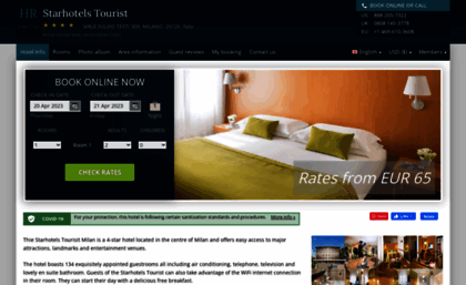 starhotels-tourist-milan.h-rsv.com