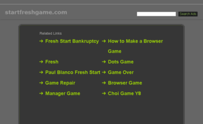 startfreshgame.com