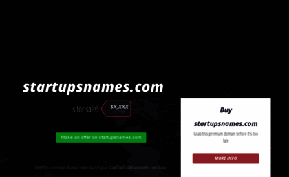 startupsnames.com