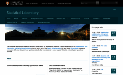statslab.cam.ac.uk
