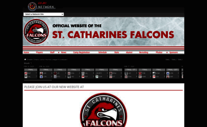 stcatharinesfalcons.pointstreaksites.com