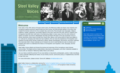 steelvalleyvoices.ysu.edu