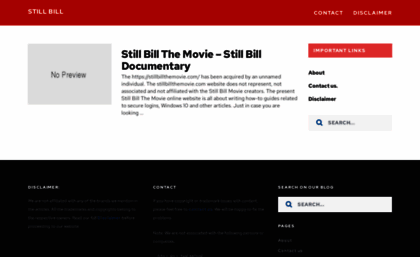 stillbillthemovie.com