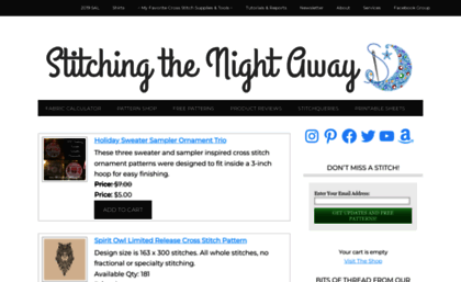 stitchingthenightaway.com