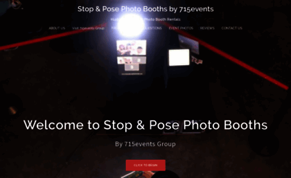 stopandposephotobooths.com