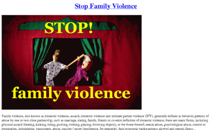 stopfamilyviolence.com
