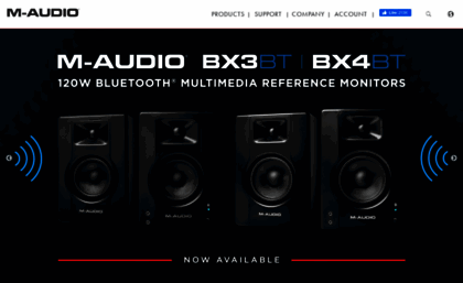 store.m-audio.com