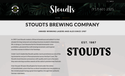 stoudtsbeer.com