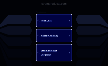 stromproducts.com