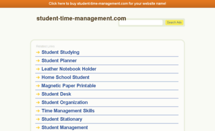 student-time-management.com