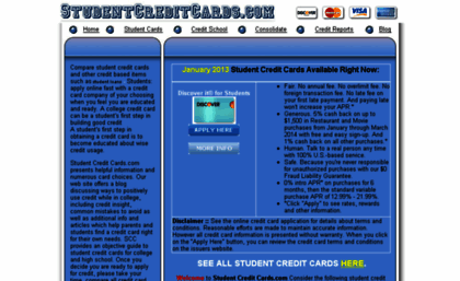 studentcreditcards.com