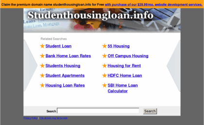 studenthousingloan.info