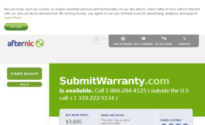 submitwarranty.com