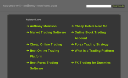 success-with-anthony-morrison.com