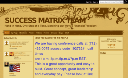 successmatrix.ning.com