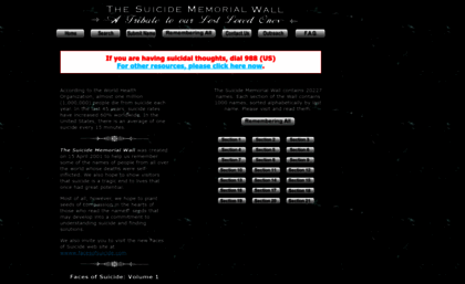 suicidememorialwall.com