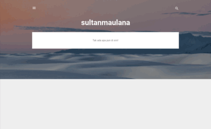 sultanmaulana.blogspot.com