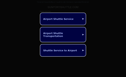 sunportshuttle.com