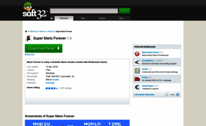 super-mario-forever.soft32.com