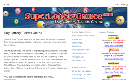 superlotterygames.com