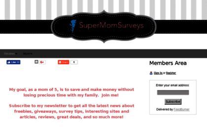 supermomsurveys.com