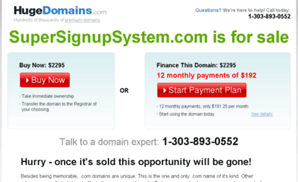 supersignupsystem.com