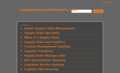 supplychainsolutionindia.com