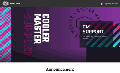 support.coolermaster.com
