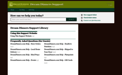 support.dreamdinners.com