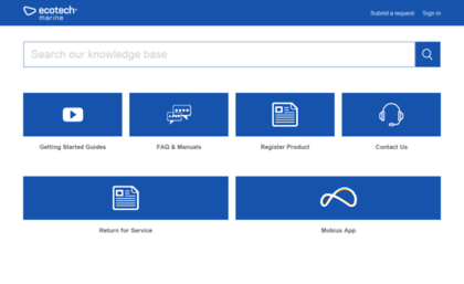 support.ecotechmarine.com