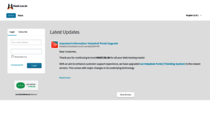 support.host.co.in