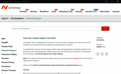 support.namecheap.com