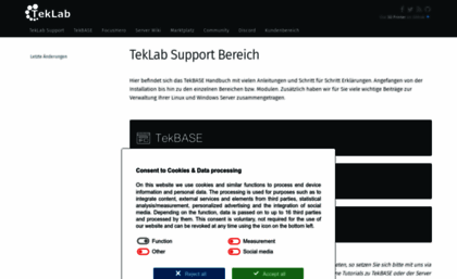 support.teklab.de