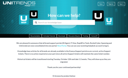 support.unitrends.com