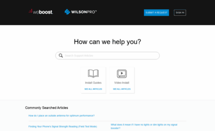 support.weboost.com