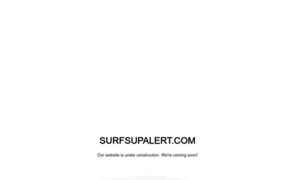 surfsupalert.com