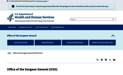 surgeongeneral.gov