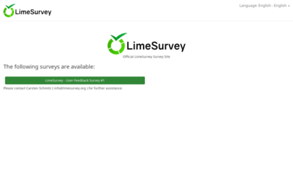 survey.limesurvey.org