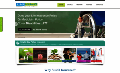 sushilinsurance.com