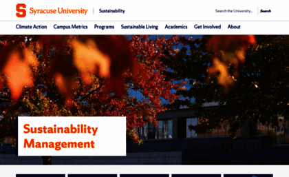 sustainability.syr.edu